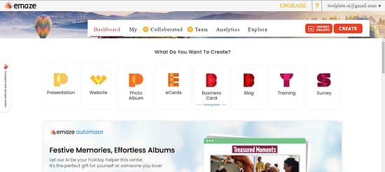 Emaze Tool Image 1