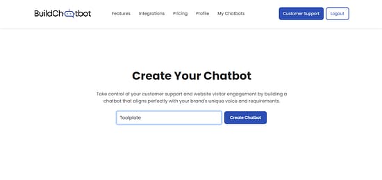 BuildChatBot Tool Image 1