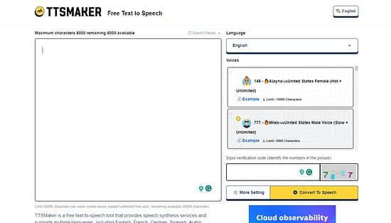 TTSMaker Tool Image 1