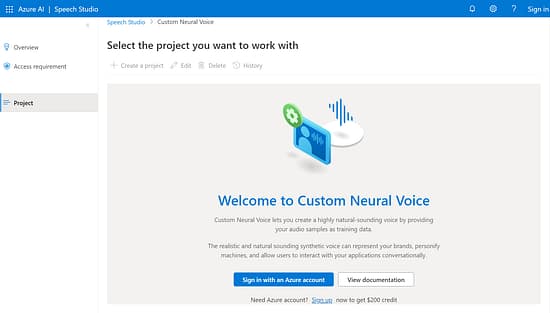 Microsoft Custom Neural Voice Tool Image 2