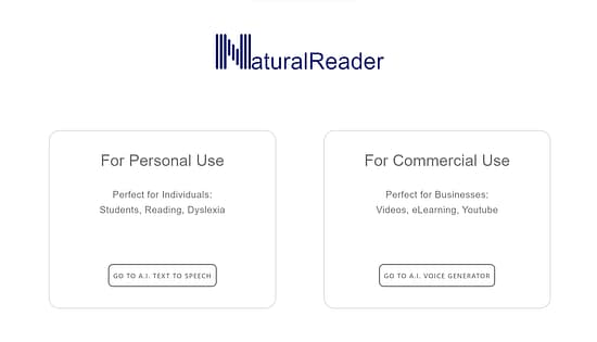 NaturalReader Tool Image 2