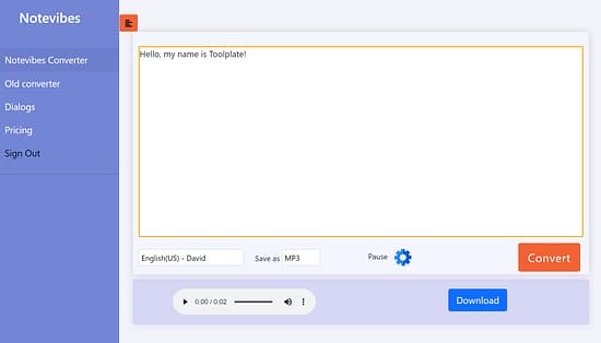 Notevibes Tool Image 1