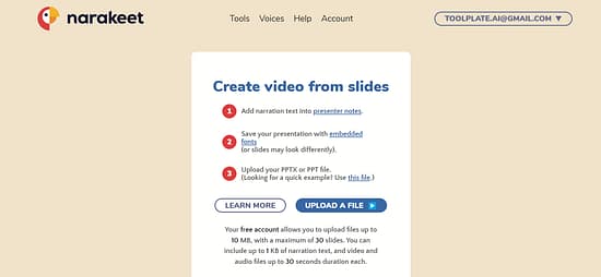 Narakeet Tool Image 3