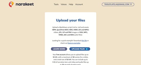 Narakeet Tool Image 4