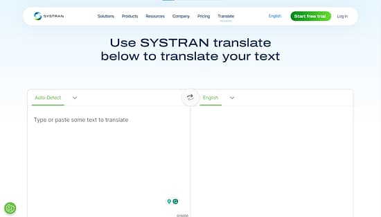 SYSTRAN Tool Image 1