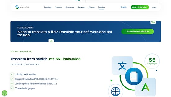 SYSTRAN Tool Image 2