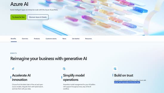 Microsoft Azure AI Tool Image 1