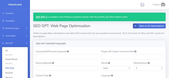 SeoGPT Tool Image 3