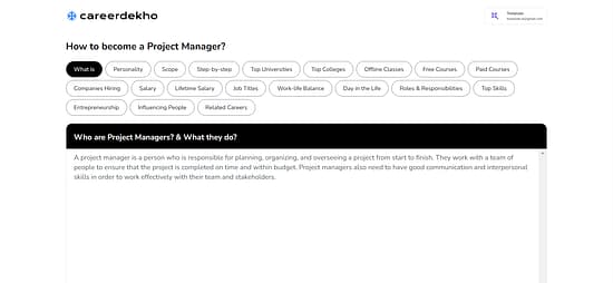 CareerDekho Tool Image 5