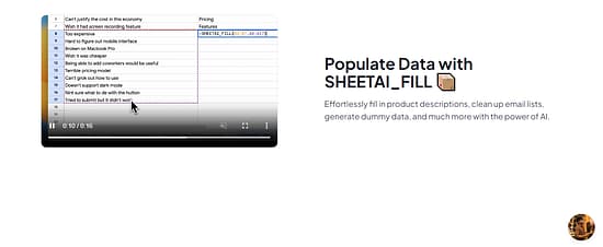 SheetAI Tool Image 4