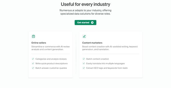 Numerous.ai Tool Image 5