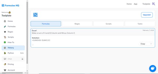 Formulas HQ Tool Image 6