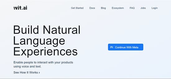 Wit.ai Tool Image 1