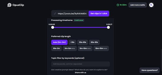 OpusClip Tool Image 2