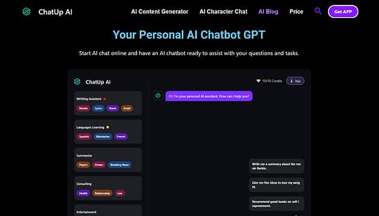 ChatUp AI Tool Image 3
