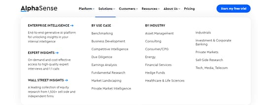 AlphaSense Tool Image 2