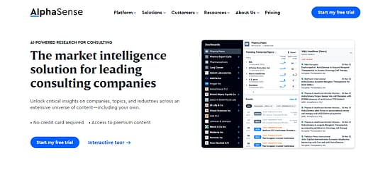 AlphaSense Tool Image 7