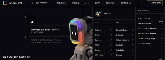 ChainGPT Tool Image 1