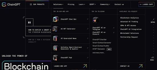 ChainGPT Tool Image 2