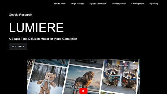 Google Lumiere Tool Image 2