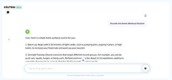 Krutrim AI Tool Image 2