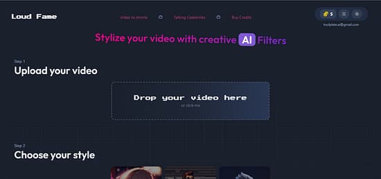 Loud Fame AI Tool Image 2