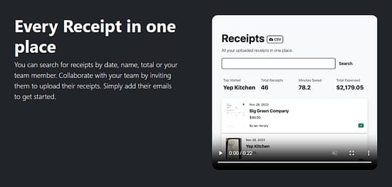 Receipt AI Tool Image 7