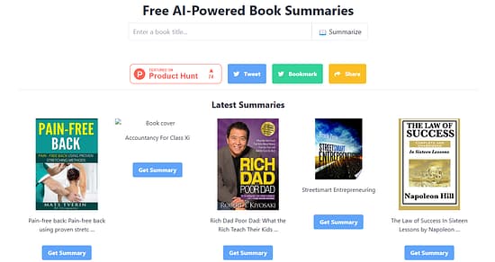 Summarist AI Tool Image 3