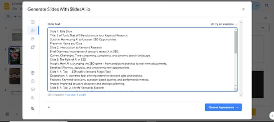 SlidesAI Tool Image 5