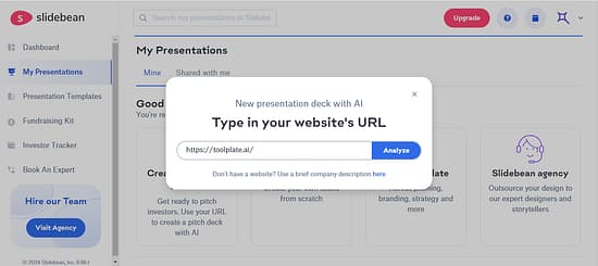 Slidebean Tool Image 4
