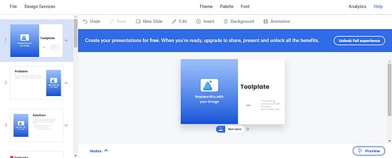 Slidebean Tool Image 5