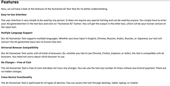 Humanize AI Tool Image 1