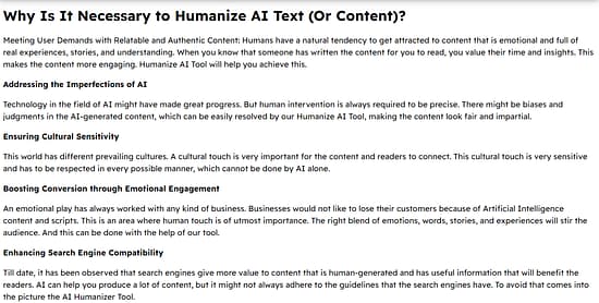 Humanize AI Tool Image 2