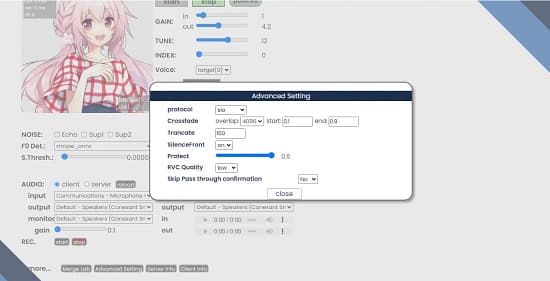 W-Okada Voice Changer Tool Image 2