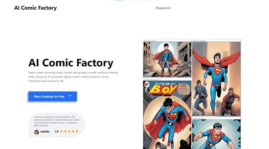 AI Comic Factory Tool Image 1