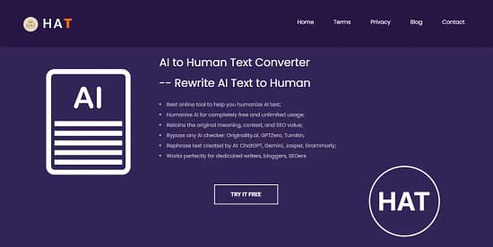 Humanize AI Text Tool Image 3