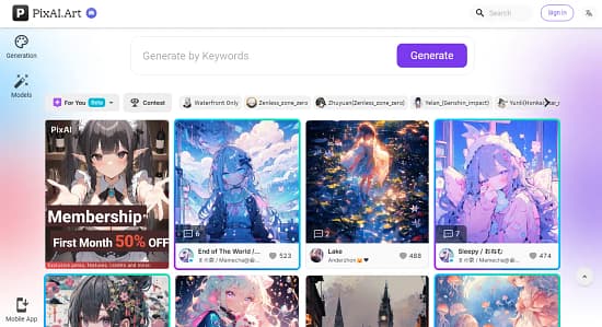 PixAI.Art Tool Image 3